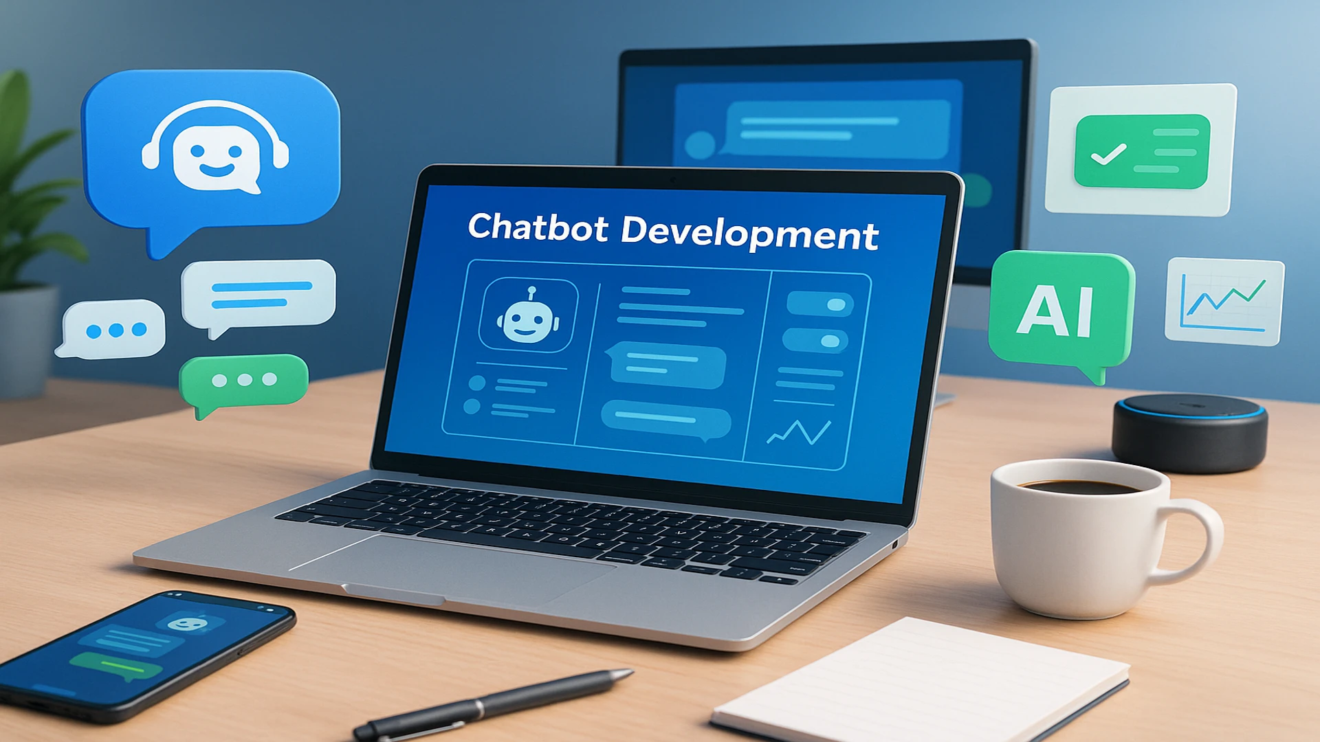 Chatbot development and AI automation services